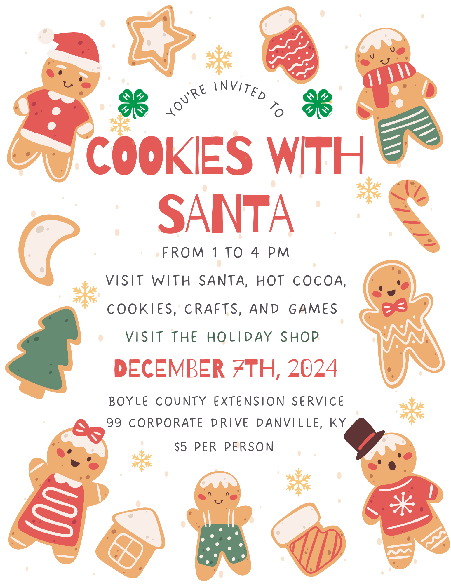 Cookies with Santa