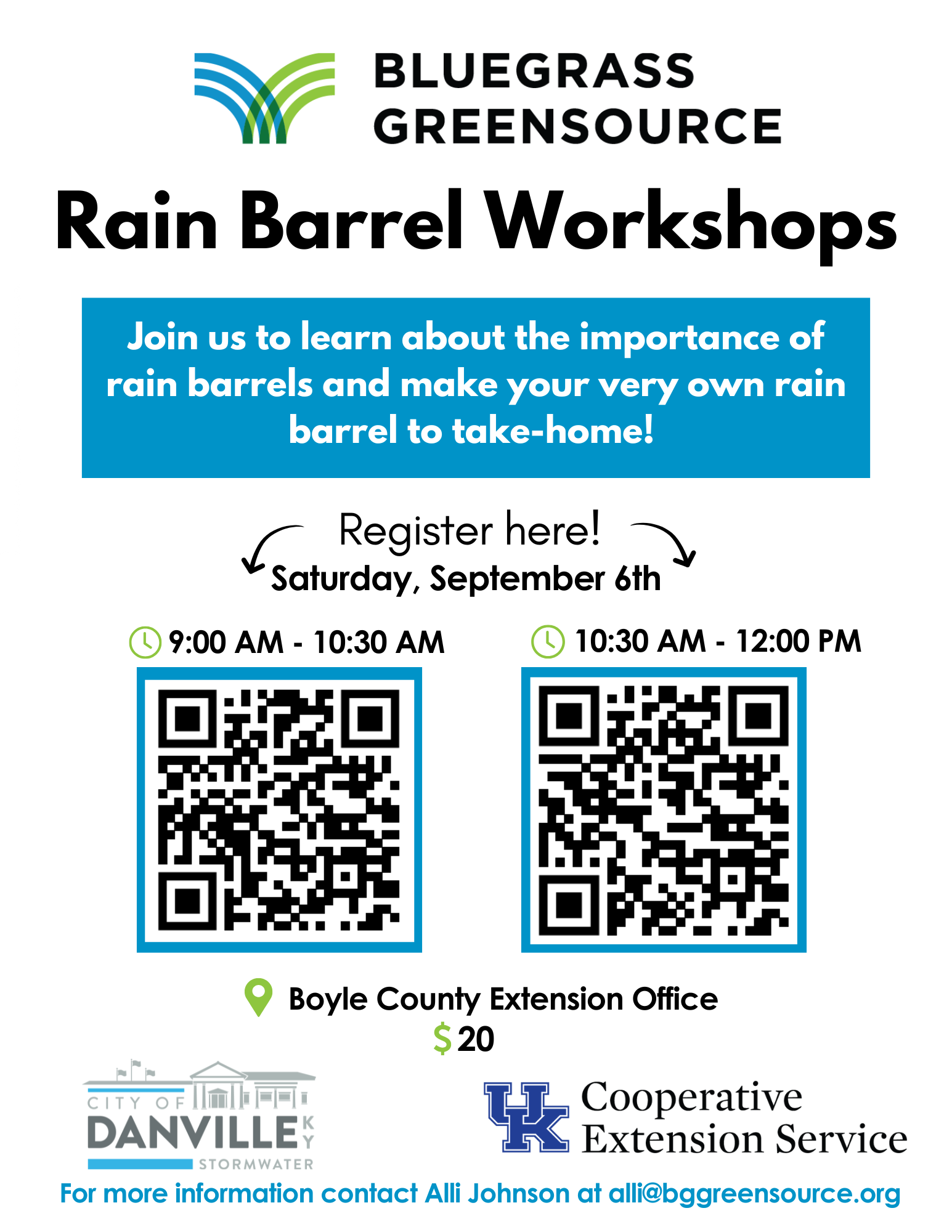 Rain Barrel Workshops