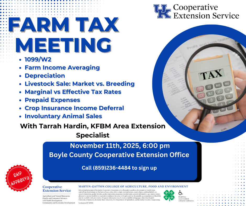Farm Tax Meeting