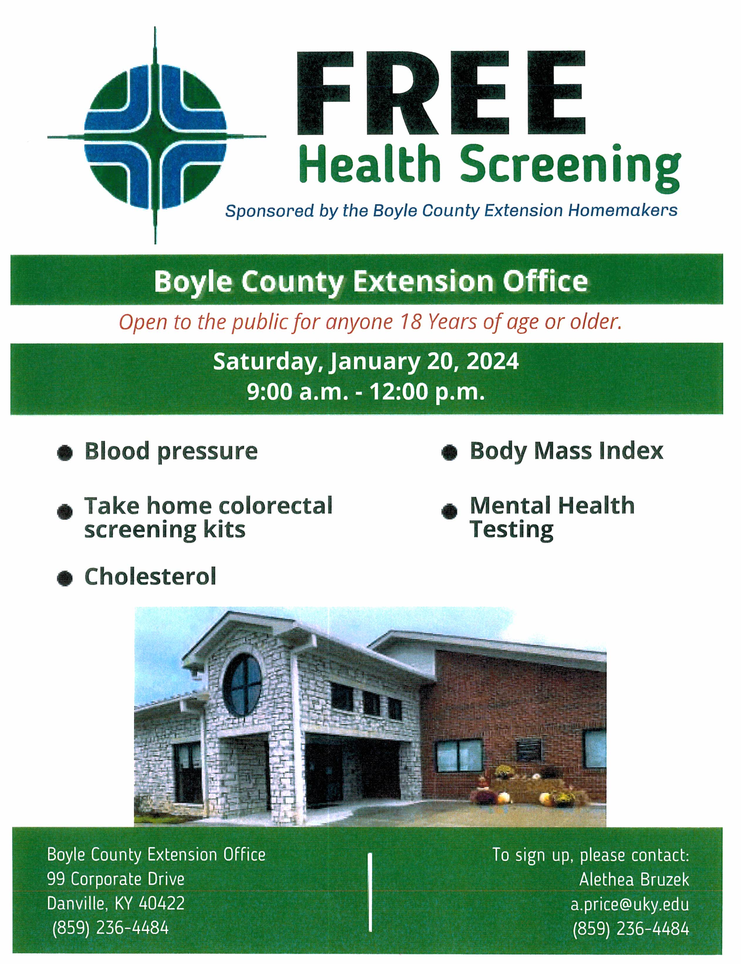 Free Health Screening