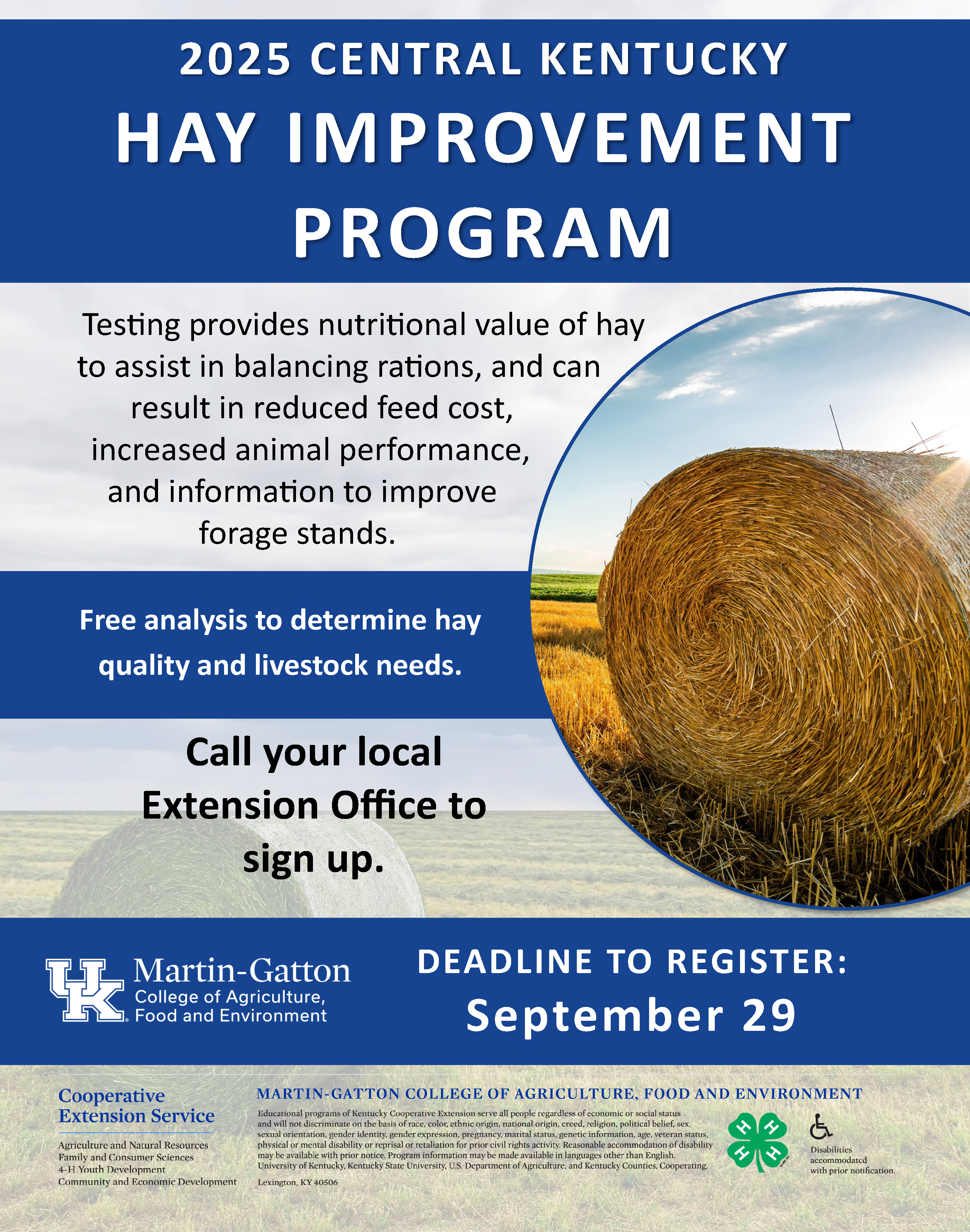 2025 Hay Contest
