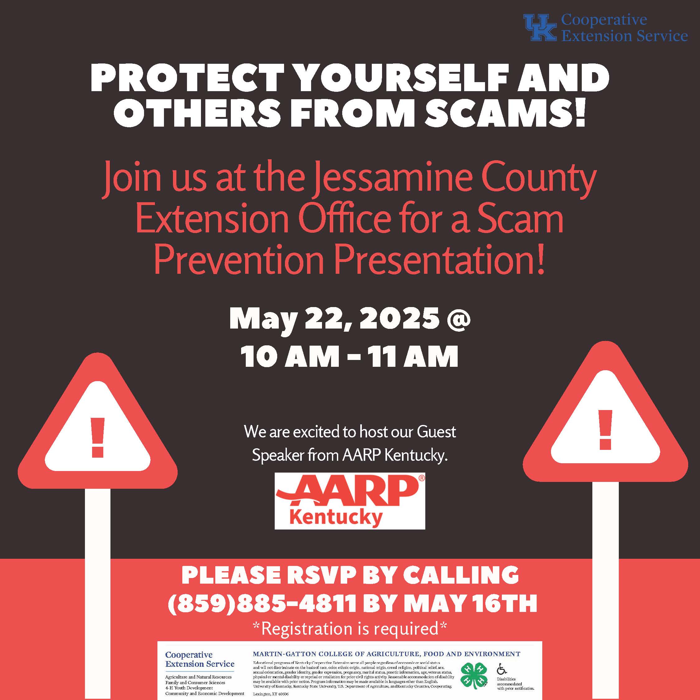 Protect yourself from Scams
