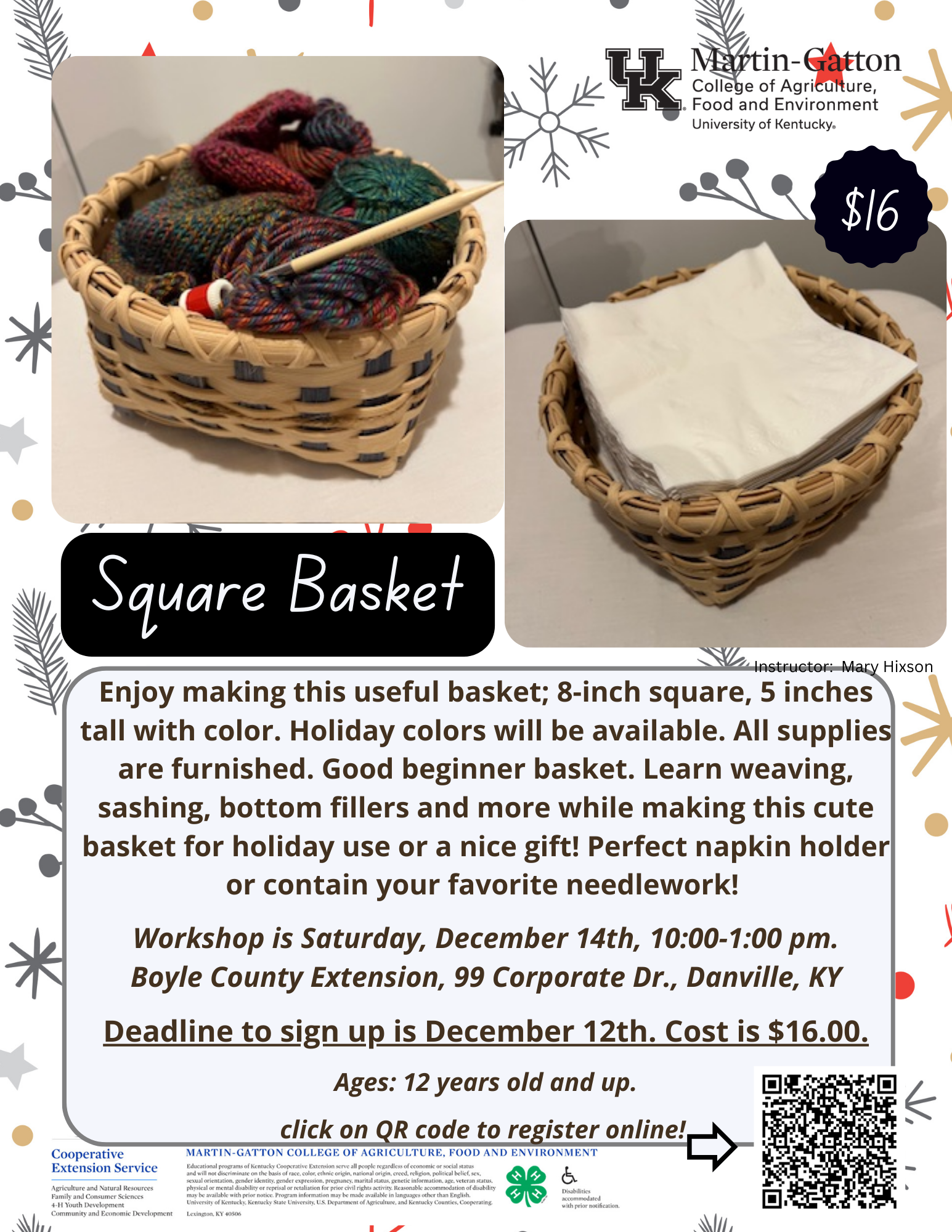 Square Basket