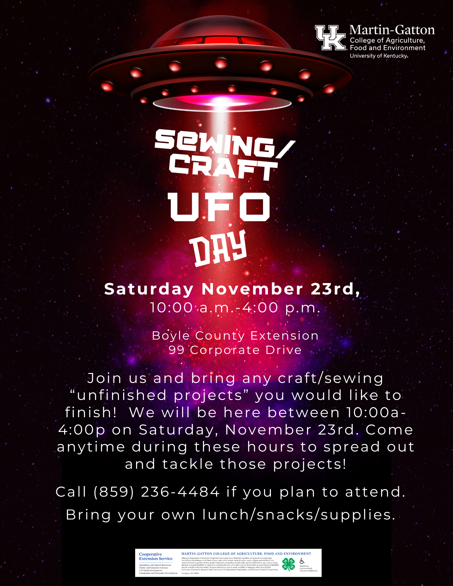 Sewing Craft UFO Day 