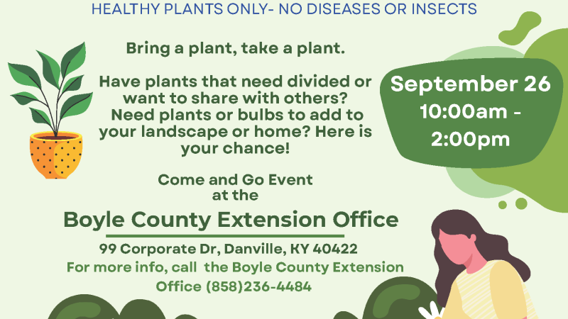 Fall Plant Swap