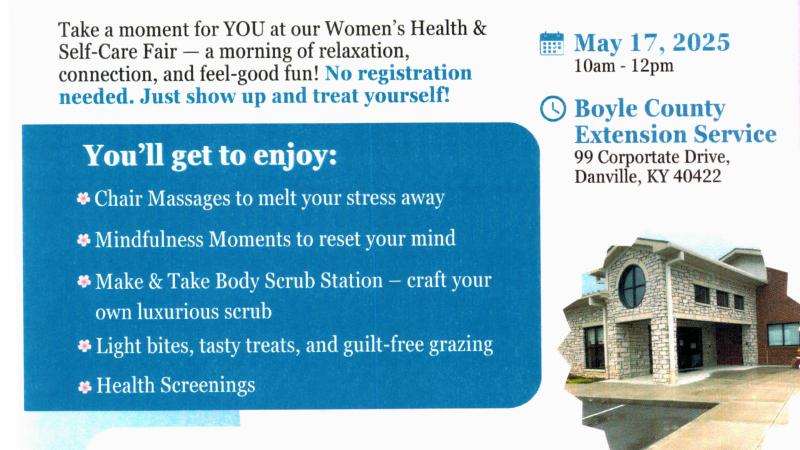 Women's Health and Self-Care Fair